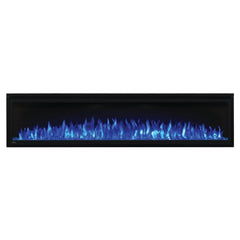 Napoleon 72-Inch Entice Wall Mount Electric Fireplace Sleek Design Indoor NEFL72CFH-1