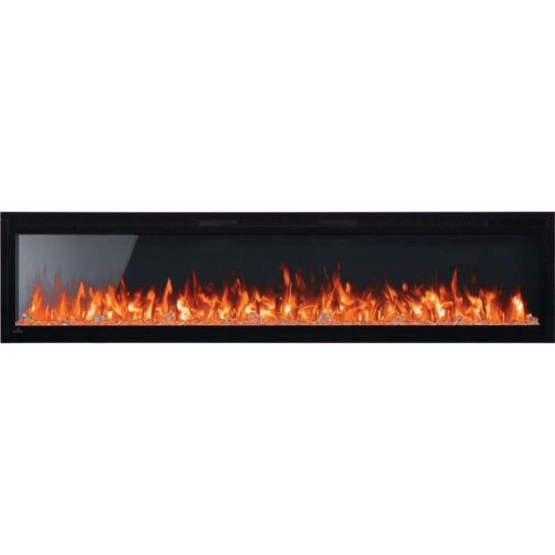 Napoleon 72-Inch Entice Wall Mount Electric Fireplace Sleek Design Indoor NEFL72CFH-1
