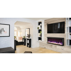 Napoleon 50-Inch Trivista Pictura 3-Sided Wall-Mounted Electric Fireplace Indoor NEFL50H-3SV