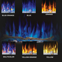Napoleon 50-Inch Trivista Pictura 3-Sided Wall-Mounted Electric Fireplace Indoor NEFL50H-3SV