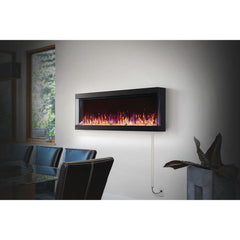 Napoleon 50-Inch Trivista Pictura 3-Sided Wall-Mounted Electric Fireplace Indoor NEFL50H-3SV