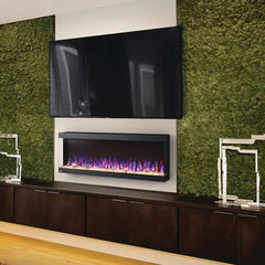 Napoleon 50-Inch Trivista Pictura 3-Sided Wall-Mounted Electric Fireplace Indoor NEFL50H-3SV