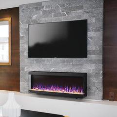 Napoleon 50-Inch Trivista Pictura 3-Sided Wall-Mounted Electric Fireplace Indoor NEFL50H-3SV