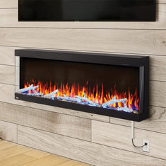 Napoleon 50-Inch Trivista Pictura 3-Sided Wall-Mounted Electric Fireplace Indoor NEFL50H-3SV