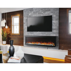 Napoleon 60-Inch Trivista Pictura 3-Sided Wall-Mounted Electric Fireplace Indoor NEFL60H-3SV