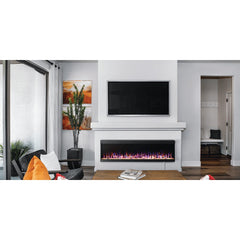 Napoleon 60-Inch Trivista Pictura 3-Sided Wall-Mounted Electric Fireplace Indoor NEFL60H-3SV