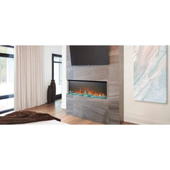 Napoleon 60-Inch Trivista Primis 3-Sided Built-In Electric Fireplace Indoor NEFB60H-3SV