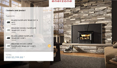 Enerzone 27 Inch Solution 1.7-I Wood Burning Insert Indoor EB00057