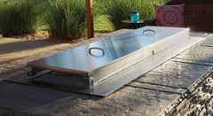 Empire 48" Carol Rose Outdoor Stainless Steel Linear Gas Fire Pit OL48TP10P