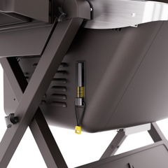 HALO Prime550 Battery Powered Outdoor Pellet Grill with 553 sq in Cooking Space and Dual-Auger Hopper HS-1001-XNA