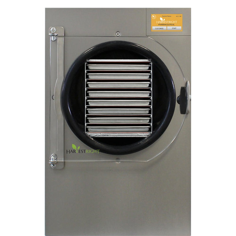 Harvest Right Pharmaceutical Freeze Dryer with Premier Pump in Stainless Steel, Large, with Oil Free Pump (HRFDLPH, SP-GW11060)