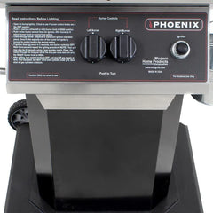 Phoenix Stainless Steel Propane Gas Grill Head On Stainless / Aluminum Patio Base - SDSSOPP