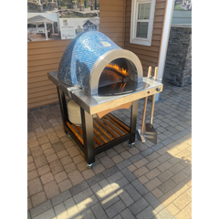 HPC Fire Forno Hybrid Freestanding Pizza Oven with Cart (Residential & Commercial) - FDP-FORNO