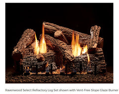 Empire Vent-Free Slope Glaze Gas Burner Only with Variable Flame Remote Control VFSV16NAT