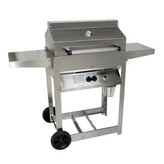Phoenix 54 Inch Freestanding Liquid Propane Grill with 2 Standard Burners, on 4 Legged Open Cart SDRIV4LDD