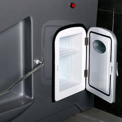 Maya Bath Siena & Siena-L Steam Showers – Corner Whirlpool Spa with TV, Fridge, and Full-Body Massage Jets
