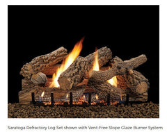 Empire Vent-Free Slope Glaze Gas Burner Only with Variable Flame Remote Control VFSV16NAT
