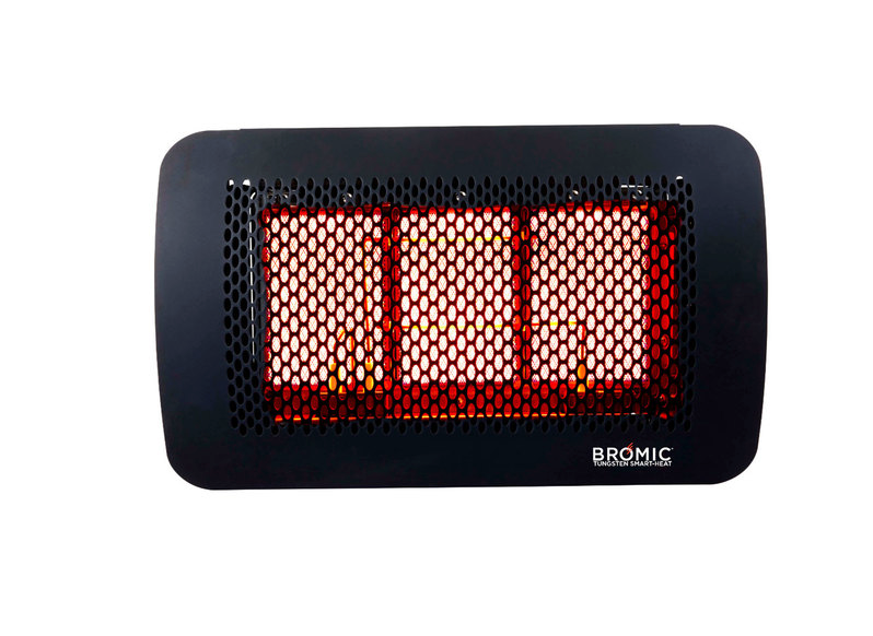 Bromic Heating 20-in 26,000 BTU Tungsten 300 Smart-Heat Propane Gas Patio Heater - BH0210002