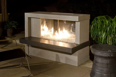 American Fyre Designs Manhattan Gas Fireplace Modern Design Outdoor AFD-082-Config