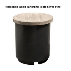 American Fyre Designs 39-Inch El Dorado Round Gas Fire Pit Modern Design Outdoor 681-WA-11-M6PC