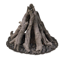 American Fyre Designs Log Sets for Gas Fire Pits Replacement Accessory Indoor/Outdoor BCO-27
