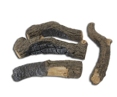 American Fyre Designs Charred Branches Decorative Media for Gas Fire Pits BDC-4