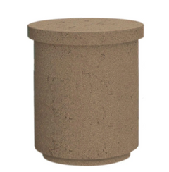 American Fyre Designs Contempo Concrete Tank/End Table Functional Accessory Outdoor 8510-WA