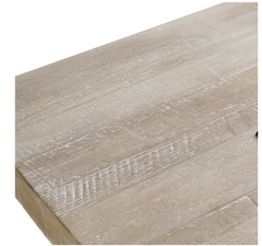 American Fyre Designs 44-Inch Contempo "Reclaimed Wood" Square Gas Fire Pit Table Rustic Design Outdoor 784-BA-FO-H2