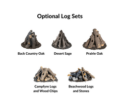 American Fyre Designs 26-Inch Voro Cube Square Gas Fire Pit Portable Design Outdoor 726-WA-11