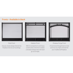 SimpliFire 36 Inch Inception Built-In Electric Fireplace SF-INC36