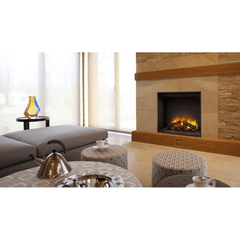 SimpliFire 36 Inch Traditional Built-In Electric Fireplace SF-BI36-EB
