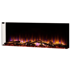 SimpliFire 55 Inch Scion Trinity 3-Sided Linear Built-In Electric Fireplace SF-SCT55-BK