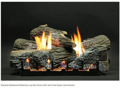 Empire Vent-Free Slope Glaze Gas Burner Only with Variable Flame Remote Control VFSV16NAT