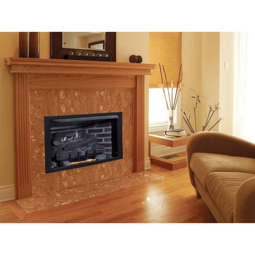 Superior VRT4000 Series 36 Inch Traditional Vent-Free Propane Fireplace in Electronic Ignition VRT4036ZEP