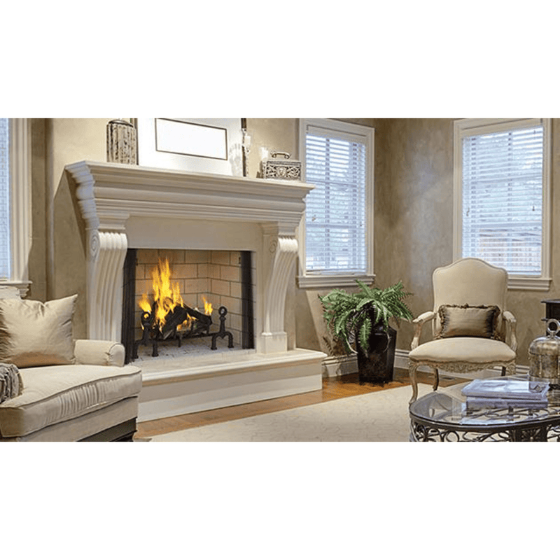 Superior WRT6000 Series 42 Inch Traditional Wood Burning Masonry Fireplace WRT6042