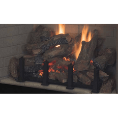 Superior 36 Inch Traditional Direct Vent Propane Red Stacked Fireplace DRT4036TEPRS