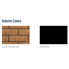 Superior BRT40ST Series 40 Inch B-Vent See-Through Natural Gas Fireplace in Millivolt Ignition BRT40STTMN