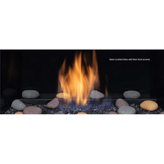 Superior DRC3000 Series Mid-Size Contemporary Top/Rear Direct Vent Natural Gas Fireplace in Electronic Ignition DRC3035DEN-E