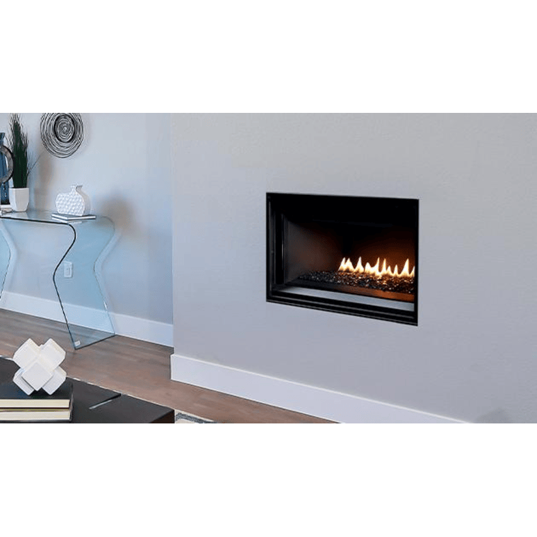 Superior DRL2000 Series Linear Contemporary Clean Faced Direct Vent Natural Gas Fireplace in Electronic Ignition DRL2035TEN