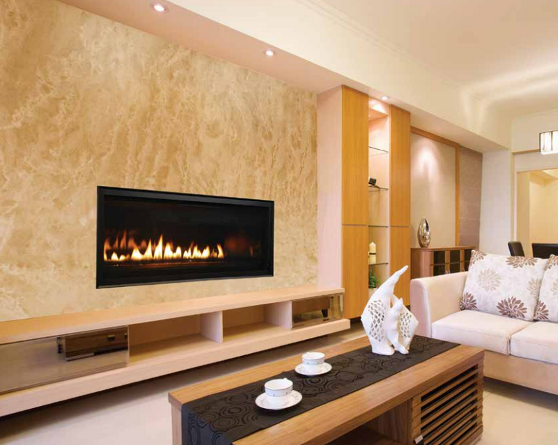 Superior DRL3054 54 Inch Linear Direct Vent Gas Fireplace in Electronic Ignition DRL3054TEN
