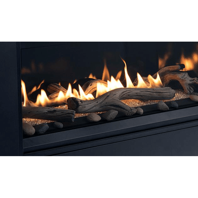 Superior DRL3500 Series 35 Inch Linear Contemporary Direct Vent Gas Fireplace in Electronic Ignition DRL3535TEN
