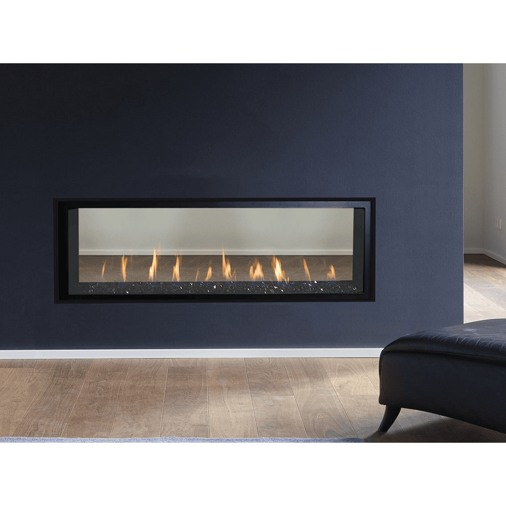 Superior DRL4000 Series Linear Contemporary Direct Vent Gas Fireplace in Electronic Ignition DRL4048TEN