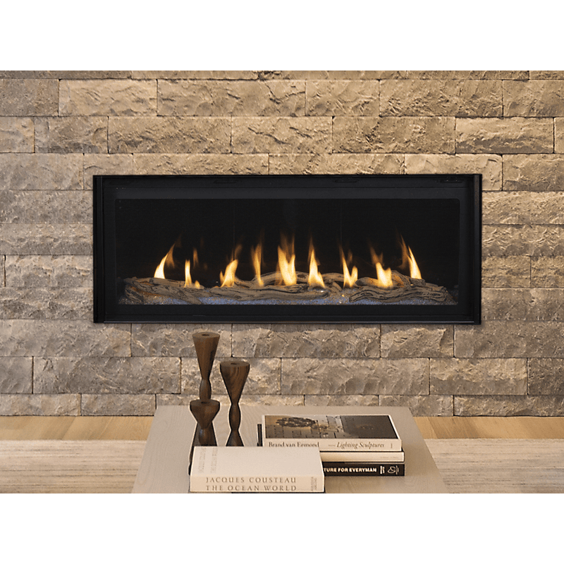 Superior DRL6000 Series 48 Inch Linear Contemporary Direct Vent Natural Gas Fireplace in Electronic Ignition DRL6048TEN