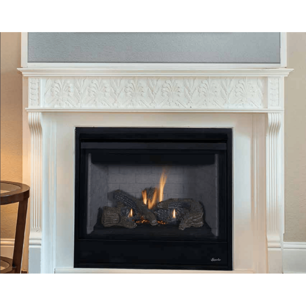 Superior DRT2000 Series 35 Inch Traditional Direct Vent Gas Fireplace in Electronic Ignition DRT2035TEP-C