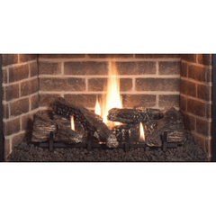 Superior DRT3000 Series 33 Inch Traditional Direct Top Vent Propane Fireplace in Electronic Ignition DRT3033TEP-B