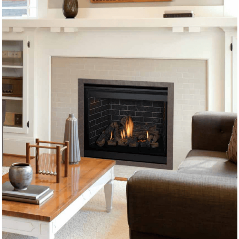 Superior DRT3500 Series 40 Inch Traditional Direct Top/Rear Vent Gas Fireplace in Electronic Ignition DRT3540DEN-C