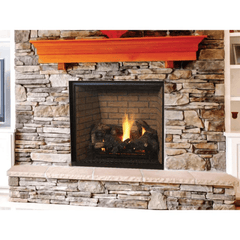 Superior DRT6300 Series 40 Inch Traditional Direct Vent Natural Gas Non Power Fireplace in Electronic Ignition DRT6340TEN
