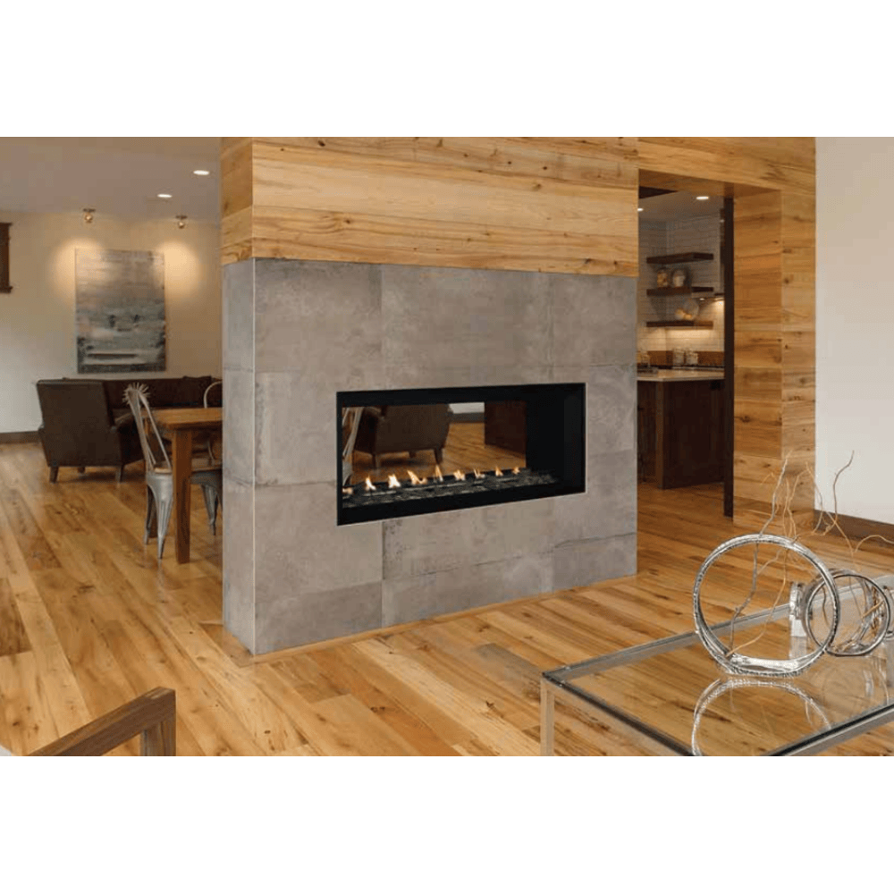 Superior VRL6000 Series 48 Inch Linear Contemporary Vent-Free Gas Fireplace in Electronic Ignition VRL6048ZEN