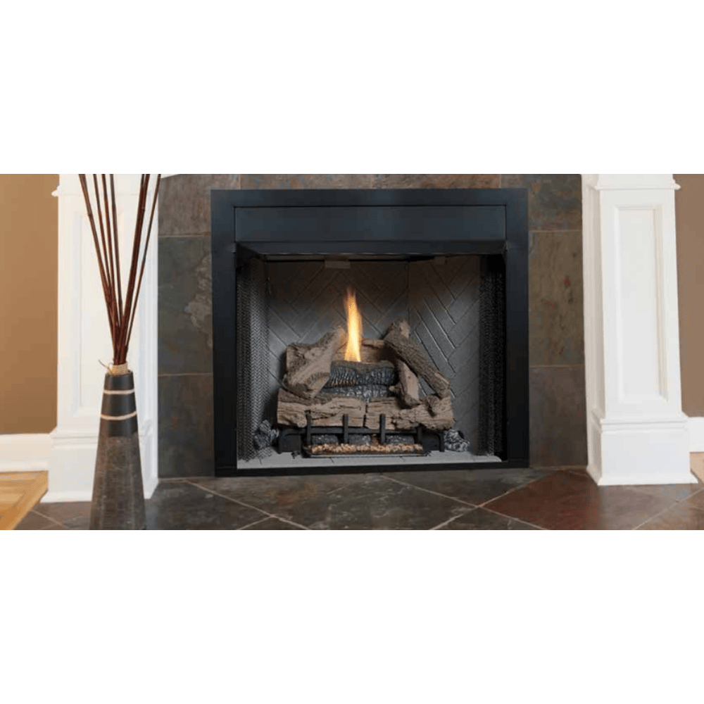 Superior VRT4000 Series 32 Inch Traditional Vent-Free Gas Fireplace in Millivolt Ignition VRT4032ZMN