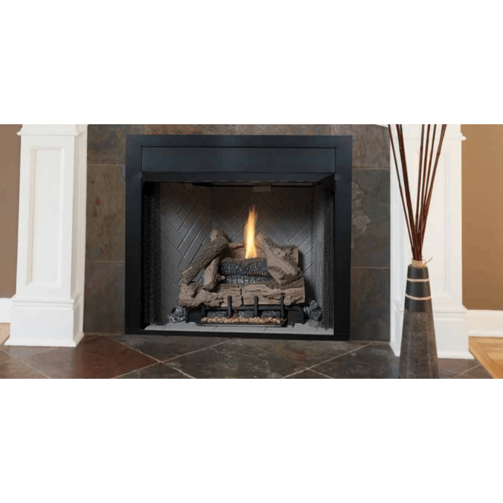 Superior VRT4000 Series 32 Inch Traditional Vent-Free Gas Fireplace in Electronic Ignition VRT4032ZEN